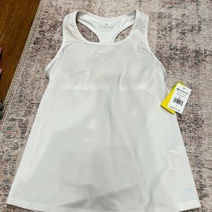Eleven by Venus Williams white tennis tank with tags.